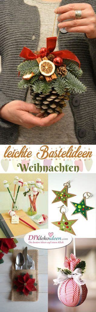 10+ super leichte Bastelideen für Weihnachten - Die müsst ihr ...