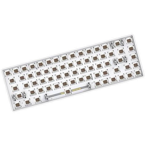 Alpha TESTER68 2-Mode Wireless BT5.0 and 2.4G Mechanical Keyboard Kit ...