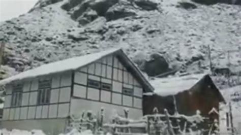 Sikkim receives season’s first snowfall, cold wave blankets region ...