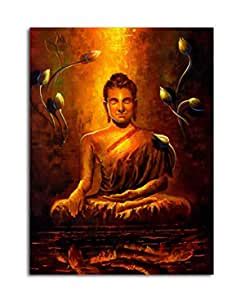 Tamatina Religious Art Canvas Painting | Divine Buddha | Buddhism Art ...