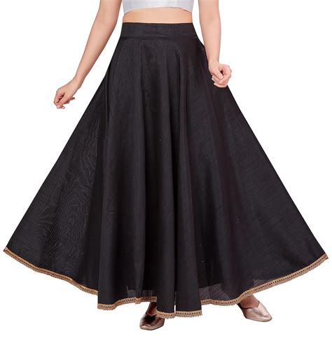 Buy Studio Shringaar Women's Poly Silk Maxi Skirt/Lehenga With 8 Meters ...