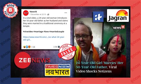 News Outlets Misreport Scripted Video As Father Marrying His Daughter ...