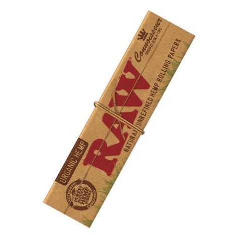 RAW Papers King Size Slim Organic Connoisseur, 1,89