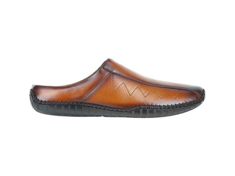 Mens leather half shoe 996564 – SREELEATHERS
