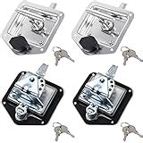 Buy FGJQEFG Tool Box Latch T Handle Latches with Lock,Trailer Door ...