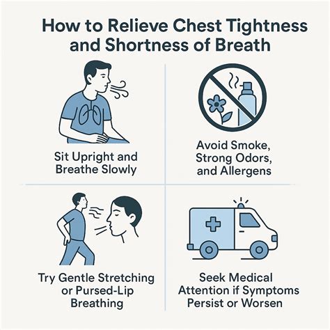 How to Relieve Chest Tightness and Shortness of Breath