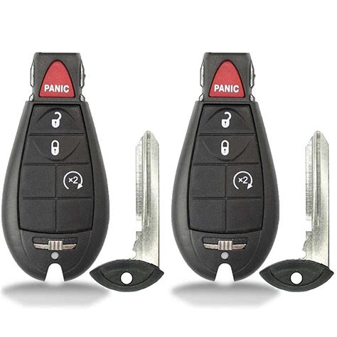 Buy 2 New Keyless Entry 3 Buttons Remote Start Car Key Fob Fobik ...