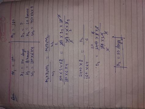 If 100 men working 8 hours a day can dig 160m long, 6m broad and 4 ...