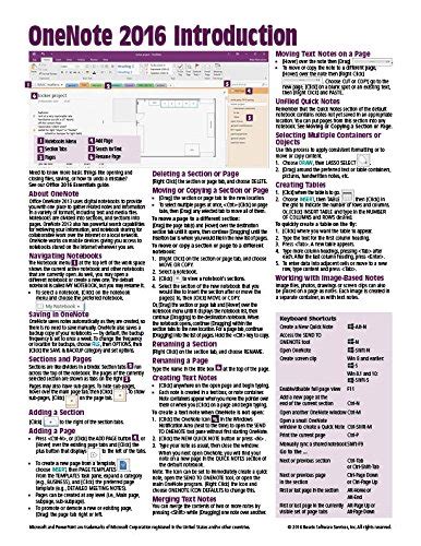 Microsoft OneNote 2016 Tutorial PDF 的图像结果