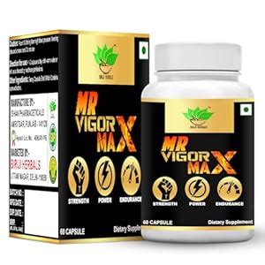 Buy Birji Herbals Mr Vigor Max Capsule, Ayurvedic Product - 60 Capsules ...