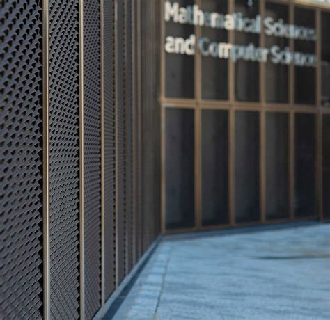 Image result for Red Aluminium Mesh Cladding