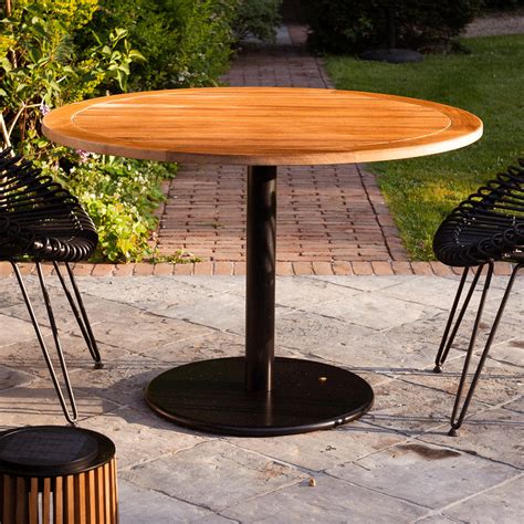 Buy Ronda Black Round Bistro Tables — The Worm that Turned ...
