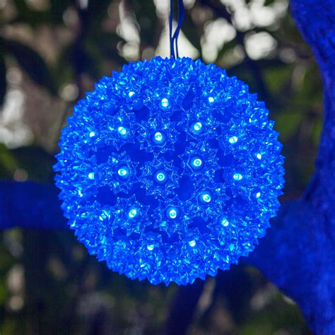 Image result for Blue Sphere LED Net Lights