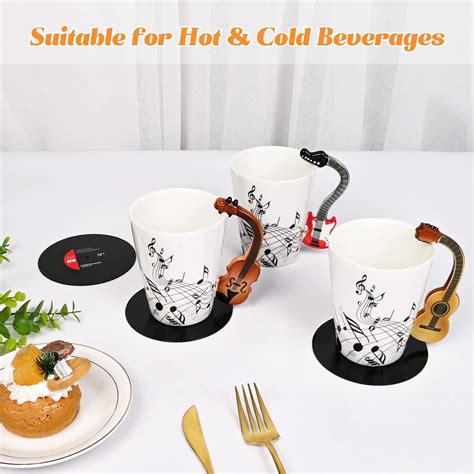 Buy Maustic Gifts for Music Lovers, Novelty Violin Mug, Music Gifts for ...