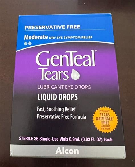 Is Genteal Eye Drops Preservative Free at James Aviles blog