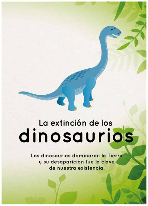 Historia De Los Dinosaurios Resumida Para Niños