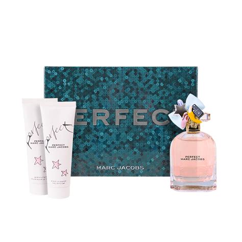 Marc Jacobs Perfect Set EdP 100 ml + Body Lotion 75 ml + Shower Gel 75 ...