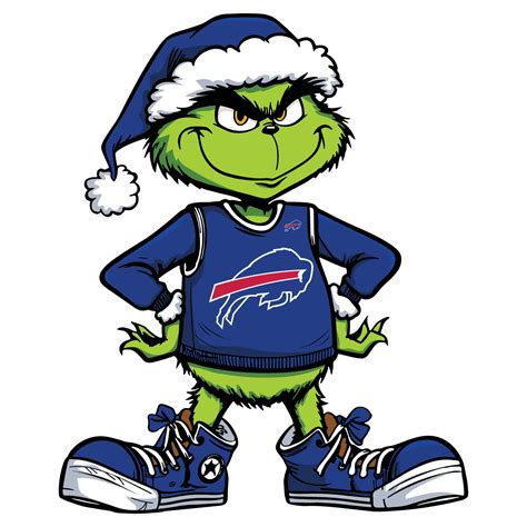Funny Grinch Buffalo Bills Football SVG Digital Download | Inspire Uplift
