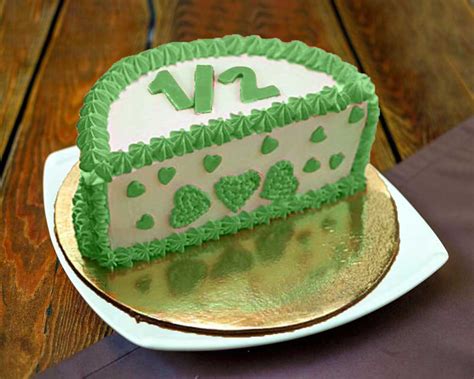 Six month green cake - Half Cake – Bookmycake