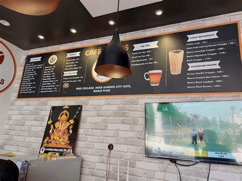 Menu at CAFE BEANS, Pune