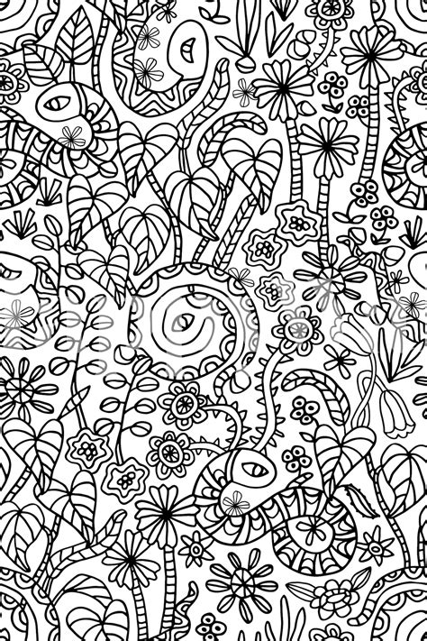 Snakes Garden Wallpaper | happywall.com