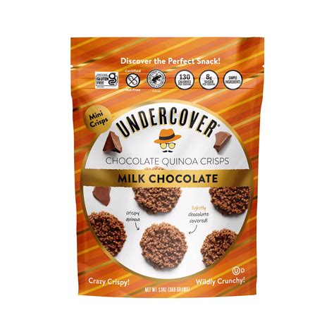 Undercover Milk Chocolate Quinoa Crisps, 13 oz. | BJ's Wholesale Club