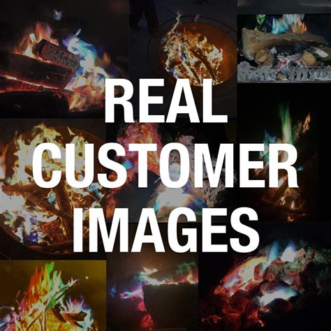 Magical Flames Create Colorful & Vibrant Flames for Fire Pit - (25 Pack ...