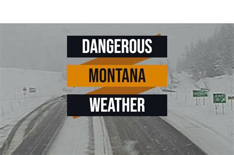 Montana Winter Storm Update: Road Conditions, Snowfall, And Travel Alerts