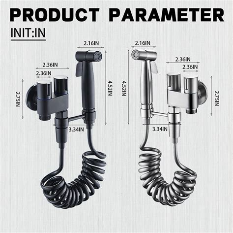 Toilet Faucet Splitter 2-Way Double Faucet Adapter, India | Ubuy