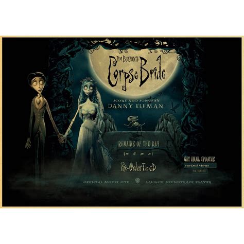 Image result for Tim Burton Movie Posters Corpse Bride