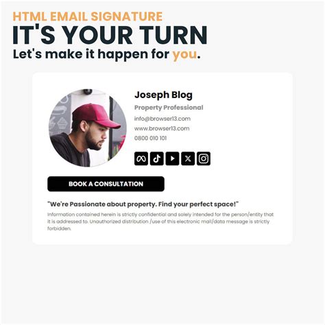 Image result for HTML Email Signature Designs