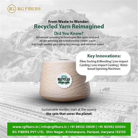 Top 10 Yarn Manufacturing Companies in India – RG FIBERS