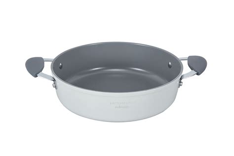 Tegame Antiaderente Rock 'n' Rose Sambonet 28 Cm - Con Coperchio E 2 Maniglie, Cucina Professionale