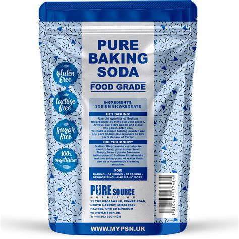 Pure Source Nutrition Pure Baking Soda 1kg | Pure Source Nutrition