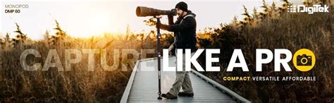 Buy DIGITEK® (DMP 60N) Professional Monopod with 4 Extendable Sections ...