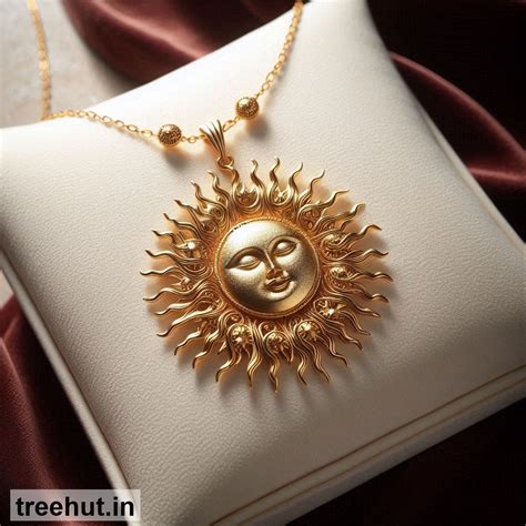 Sun Gold Necklace Design Ideas, Gold Jewelry Design Ideas
