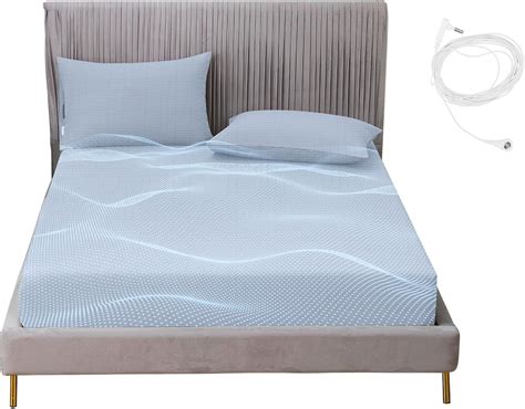 ConBlom Grounding Fitted Sheets Queen Size, 90% Organic India | Ubuy