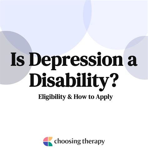 Can You Get Disability for Depression?