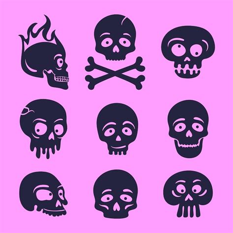 Skull outline Images - Free Download on Freepik
