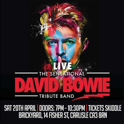 The Sensational David Bowie Tribute Band, The Brickyard, Carlisle, 20 ...