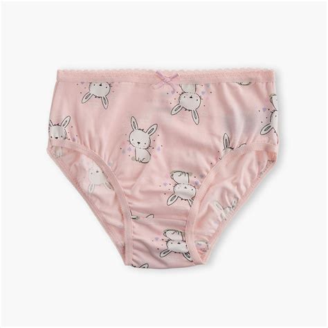Buy Juniors Printed Briefs with Elasticated Waistband - Set of 7 from ...