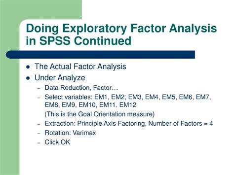 Exploratory Factor Analysis 的图像结果