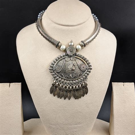 92.5 Sterling Silver Jewellery - Silver Hasli – Jauhri