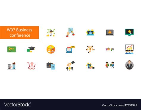 Vector Business Icon Set 的图像结果