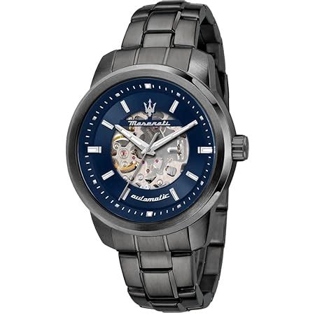 Maserati Analog Black Dial Men's Watch-R8873621007 : Amazon.in: Fashion