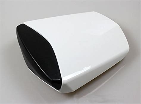 Motorcycle White Rear Passenger Pillion Seat Cowl Pad Hard ABS Motor ...