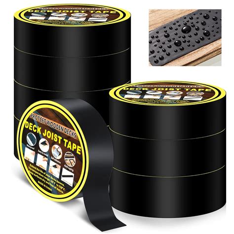 Amazon.com: Pangda Joist Tape for Decking, 8 Rolls 2" x 50' Butyl Deck ...