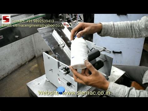 Manual Labeling Machines - Manual Sticker Labelling Machine ...