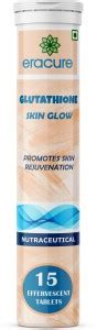 EraCure Nutrition Glutathione Skin Glow, 15 Effervescent Tablets ...