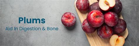 Plums: Digestion & Bone Health